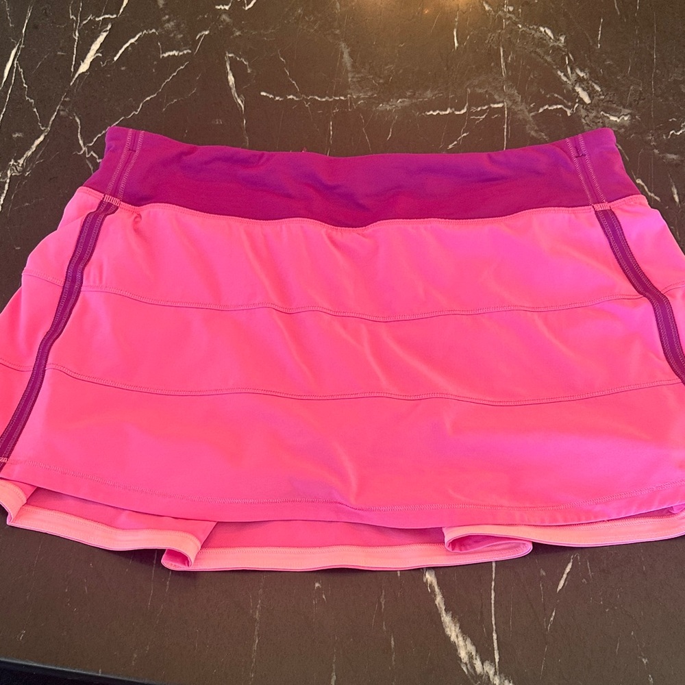 lululemon athletica Pink and Purple Skort women’s M